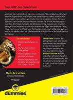 Saxofon für Dummies (Rückseite)