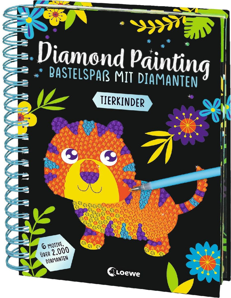 Diamond Painting - Bastelspaß mit Diamanten - Tierkinder