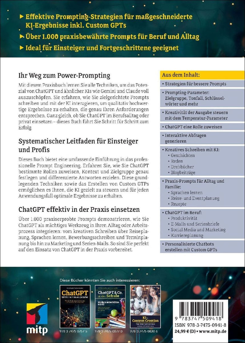 ChatGPT Power-Prompting (Rückseite)