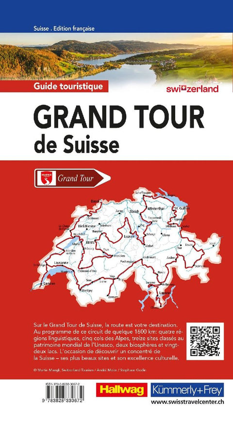 Hallwag Reiseführer Grand Tour de Suisse, französische Ausgabe