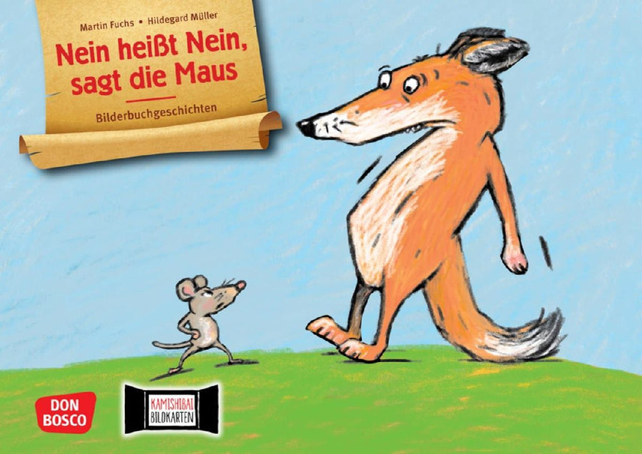 Nein heißt Nein, sagt die Maus. Kamishibai Bildkartenset