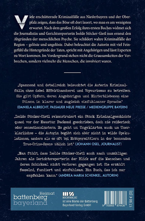 Wahre Verbrechen in Niederbayern und der Oberpfalz