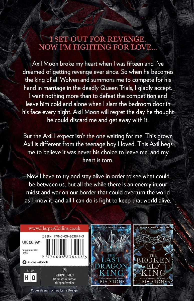 The Forbidden Wolf King (Rückseite)