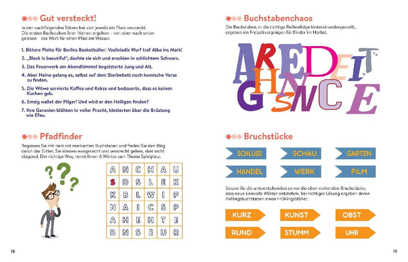 365 x Gedächtnistraining für schlaue Rentner (Innenansicht)
