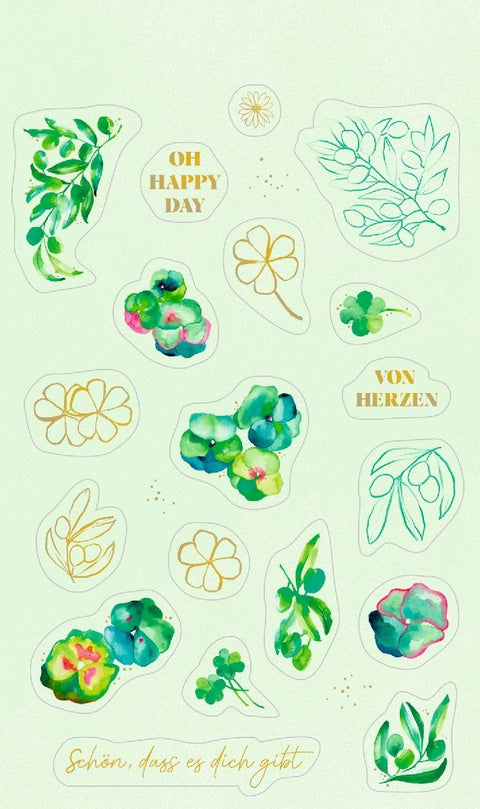 Stickerbogen mit 100 Stickern