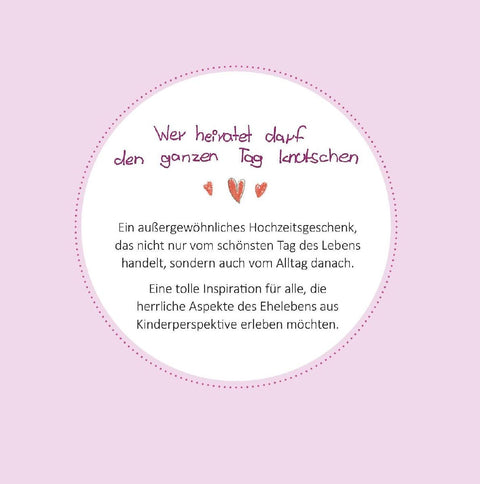 Hochzeit machen ist sooo schön!