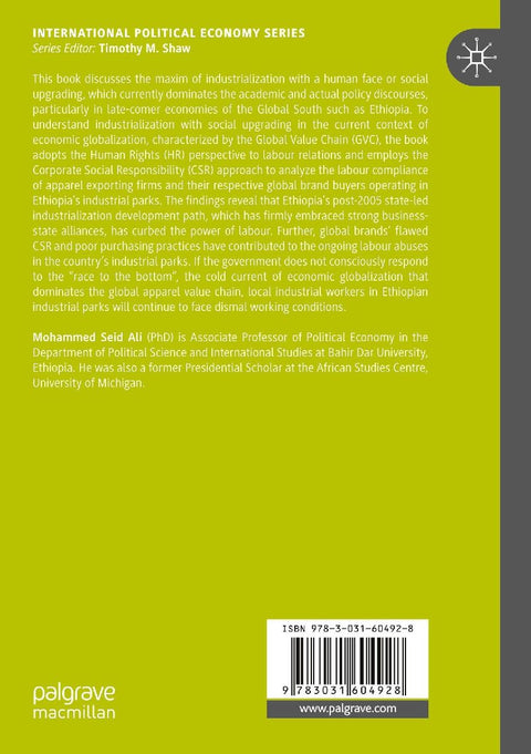 The Political Economy of Apparel Exporting Industrial Parks in Ethiopia