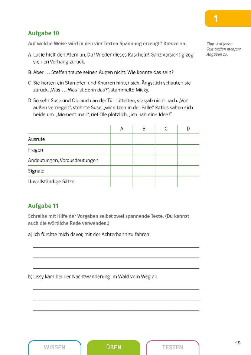 Sicher in Deutsch Aufsatz 5./6. Klasse (Innenansicht)