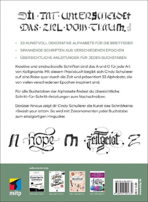 Praxisbuch Kalligraphie Alphabete