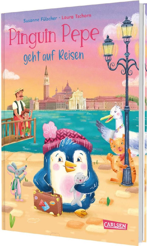 Pinguin Pepe geht auf Reisen