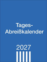 Tagesabreißkalender klein 2027