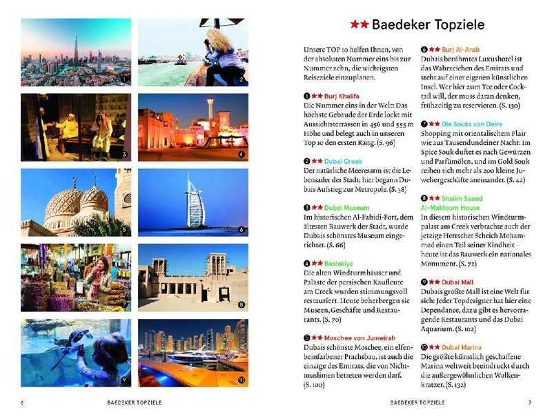Baedeker SMART Reiseführer Dubai (Innenansicht)