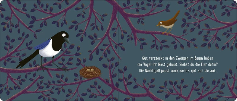 Gute Nacht im Wald (Innenansicht)