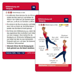 Trainingskarten Gelenke: Hüfte - Knie - Fuß (Innenansicht)