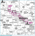 Wander- und Radwanderkarte Sächsischer Weinwanderweg (Rückseite)
