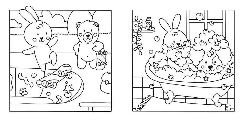 Cosy Coloring - Niedliche Cuties (Innenansicht)