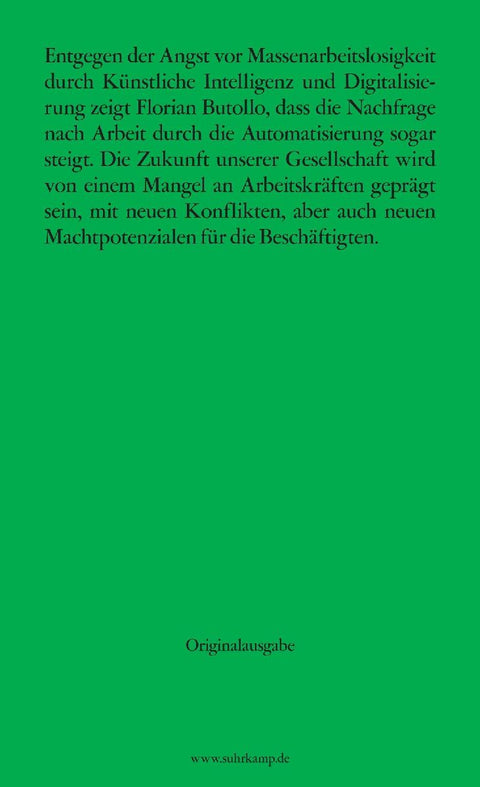 Das knappe Gut Arbeit