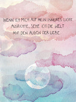 Das Universum steht hinter dir
