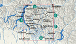 KOMPASS Wanderkarte 105 Lecco, Valle Brembana, Alpi Orobie 1:50.000 (Innenansicht)