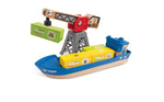 Hape - Frachtschiff und Hafenkran (Innenansicht)