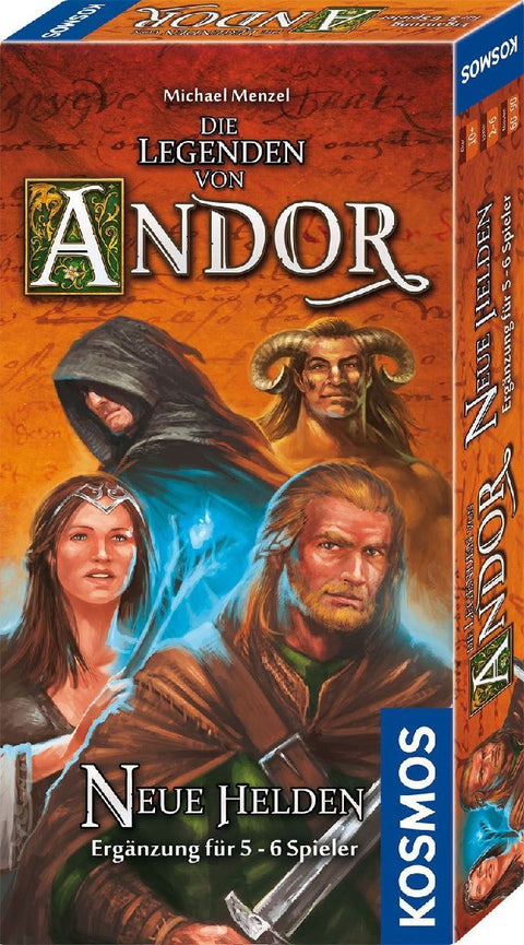 Die Legenden von Andor - Erweiterung - Neue Helden