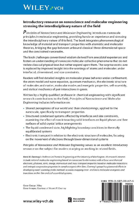 Principles of Nanoscience and Molecular Engineering