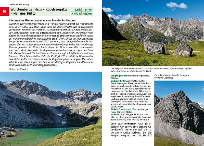 ROTHER Wanderführer Lechtaler Höhenweg - Verwall-Runde (Innenansicht)