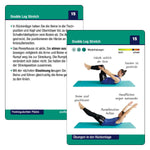 Trainingskarten: Pilates ohne Geräte (Innenansicht)