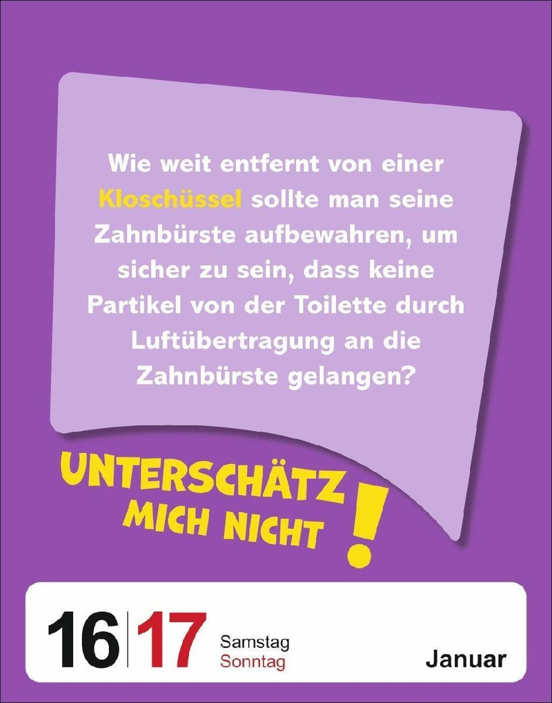 Was schätzt du denn? Tagesabreißkalender 2027 - Knifflige… – Averdo