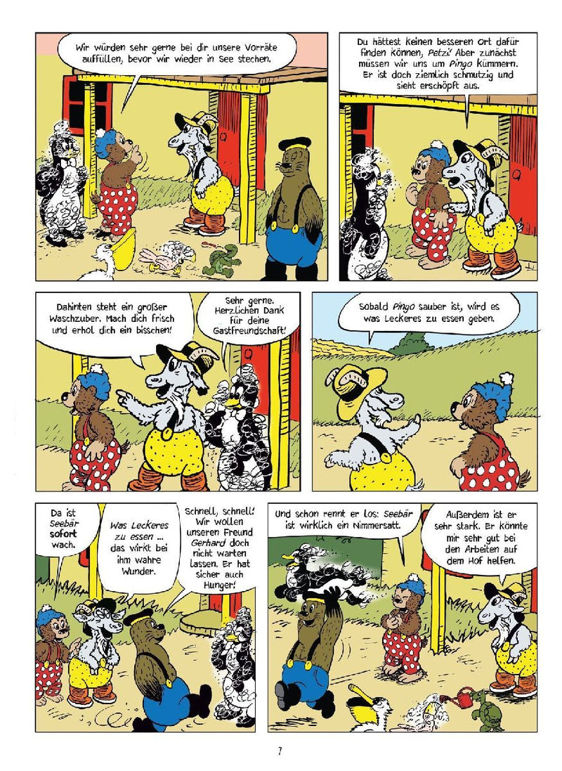 Petzi in der Schweiz (Innenansicht)
