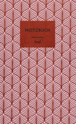 Notizbuch 'Art déco rostrot'