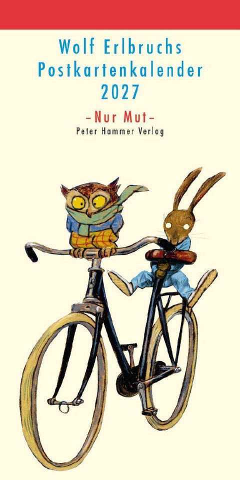 Wolf Erlbruchs Postkartenkalender 2027