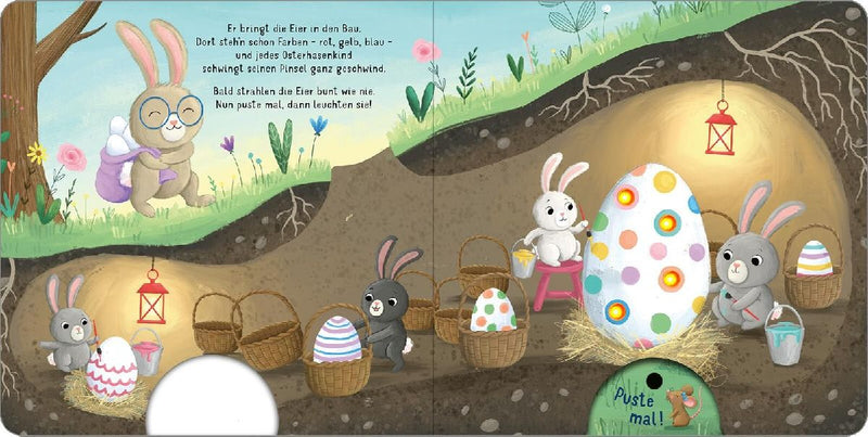 Mein liebstes Pustebuch  - Frohe Ostern! (Innenansicht)