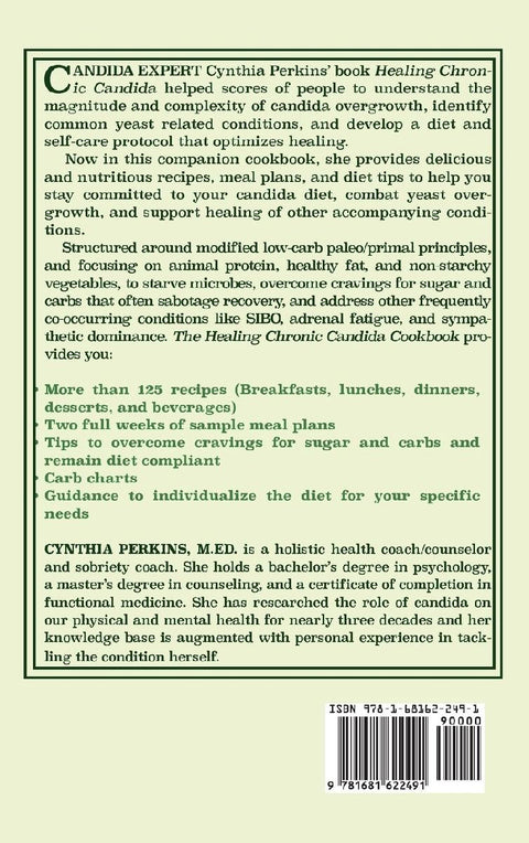 Healing Chronic Candida Cookbook