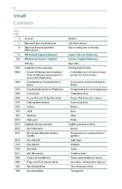 PONS Das große Schulwörterbuch Englisch