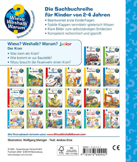 Wieso? Weshalb? Warum? junior, Band 81 - Der Kran