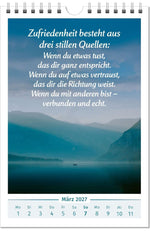 Der Lebensfreude-Kalender 2027 (Innenansicht)