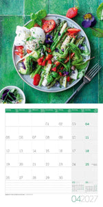 Food Kalender 2027 - 30x30 - Art12 (Innenansicht)