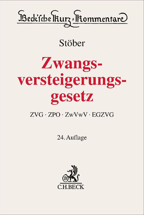 Zwangsversteigerungsgesetz. ZVG