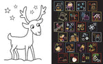 Das große Adventskalender Kritzel-Kratzel Buch (Innenansicht)