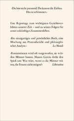 Mit Männern leben (Rückseite)