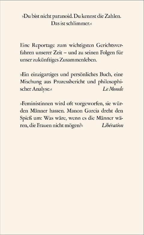 Mit Männern leben
