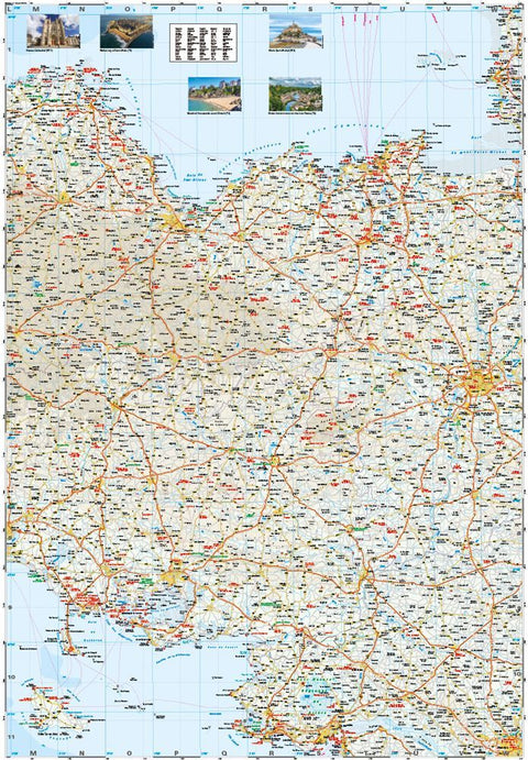 Reise Know-How Landkarte Bretagne / Brittany (1:200.000)