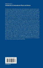 Introduction to Semiconductor Physics and Devices