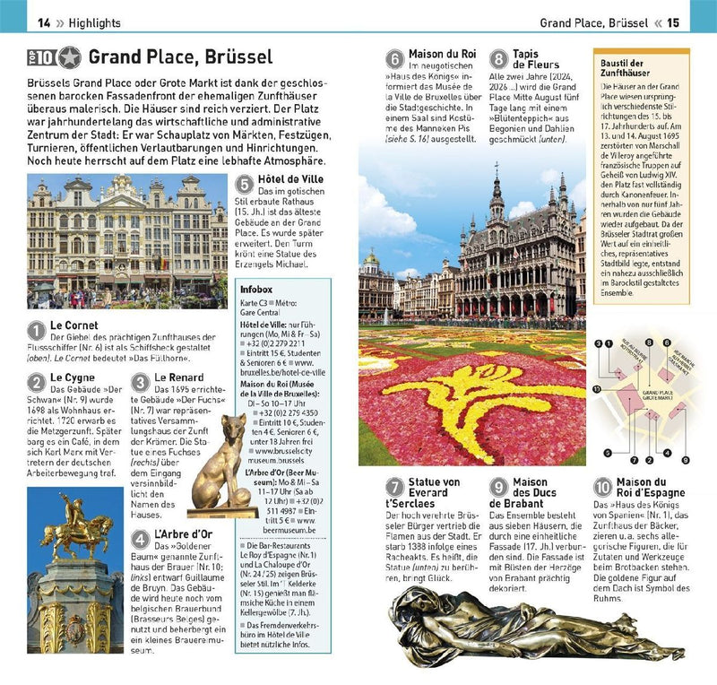 TOP10 Reiseführer Brüssel & Flandern (Innenansicht)
