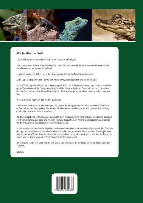 Alle Reptilien der Welt