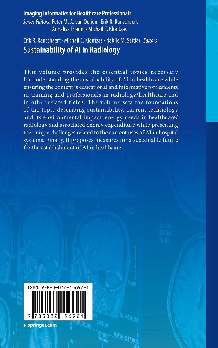 Sustainability of AI in Radiology (Rückseite)