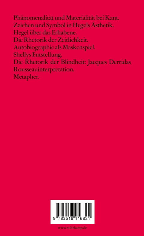 Die Ideologie des Ästhetischen