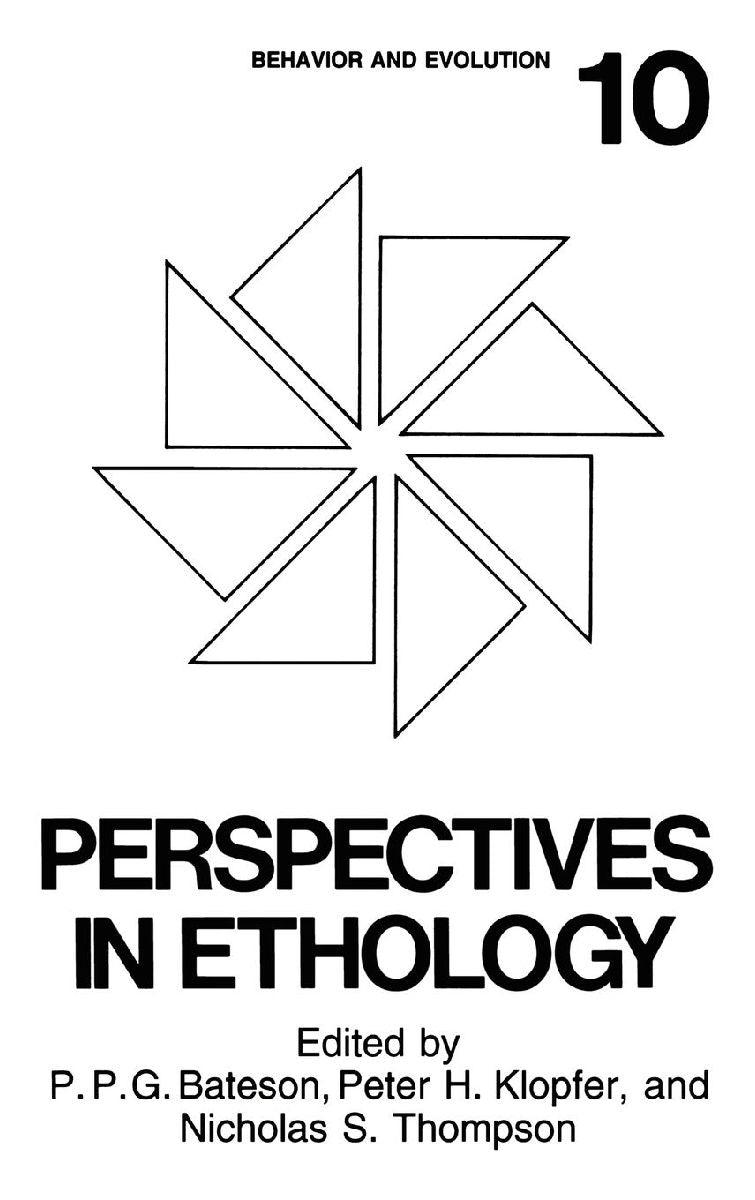Perspectives in Ethology