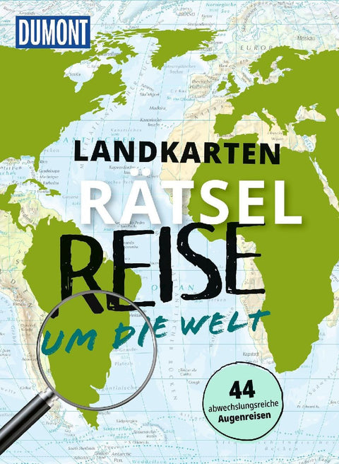 Landkarten-Rätselreise um die Welt